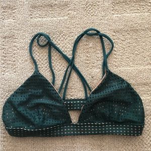 Acacia mesh bikini top